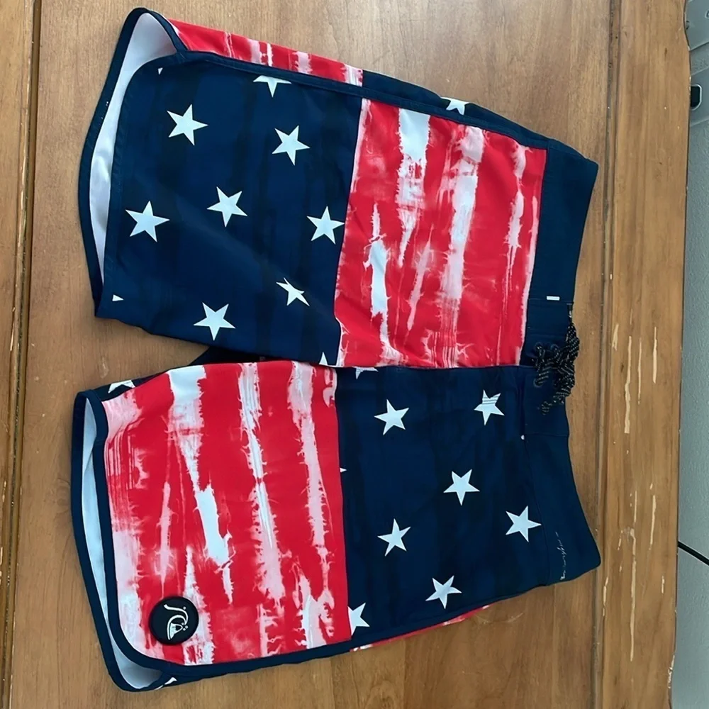 Quicksilver High Line Board Shorts Size 34